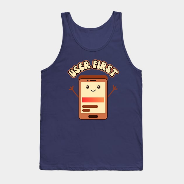 Cute UX-UI Tank Top by Indieteesandmerch